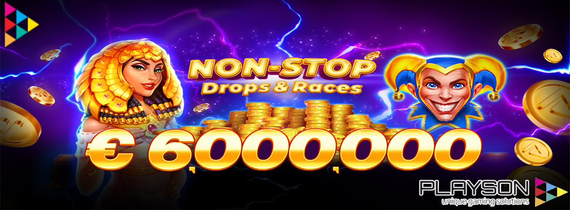 Playson Non-Stop Drops & Races Tournament